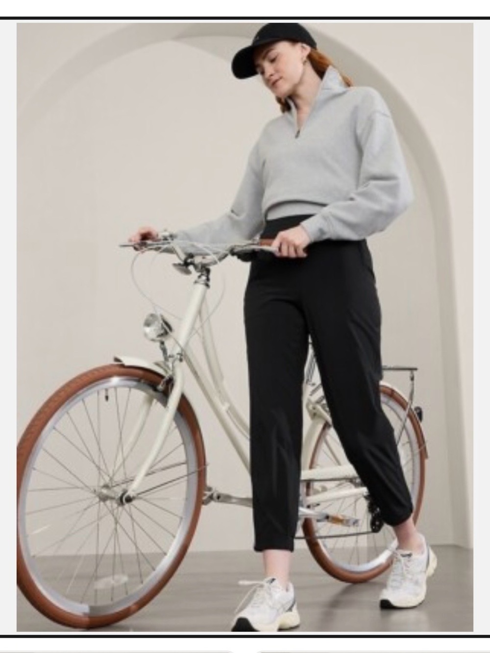 Athleta Black Brooklyn Heights high rise jogger NWOT